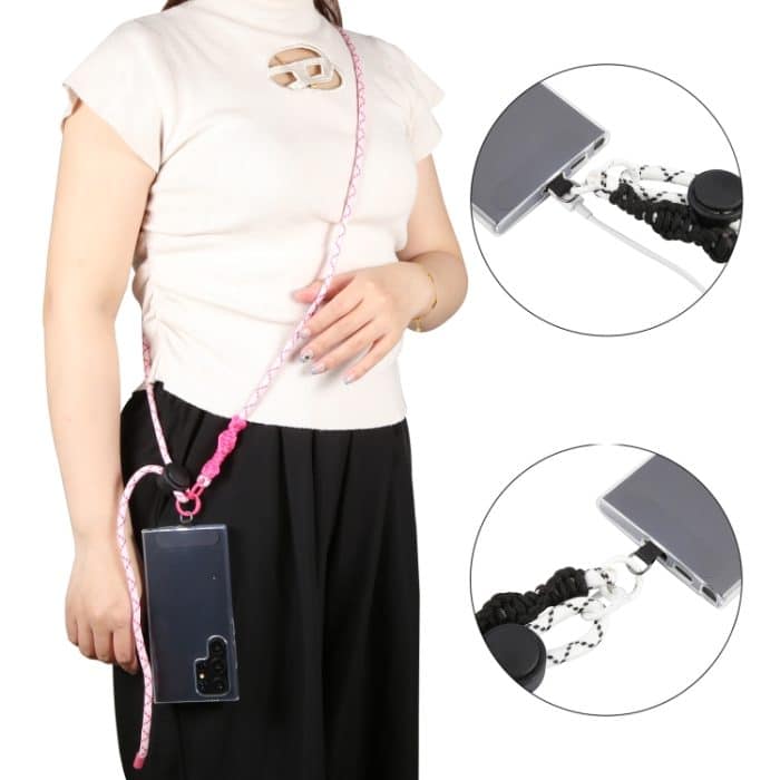 Kunststoff-Einstellschnalle, Anti-Verlust-Lanyard, Handy-Umhängeband, langes Lanyard – Bild 7