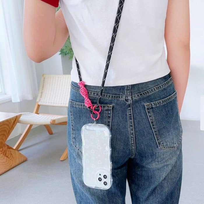 Kunststoff-Einstellschnalle, Anti-Verlust-Lanyard, Handy-Umhängeband, langes Lanyard – Bild 8