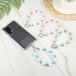 Handy-Anti-verlorene Liebes-Herz-Perlenkette, kurzes Schlüsselband – Bild 3