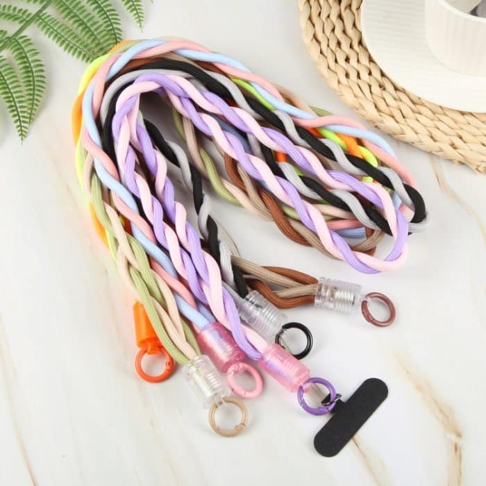 Universelles langes Lanyard mit Anti-Verlust-Twists für Mobiltelefone – Bild 2