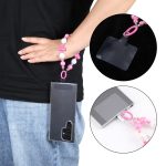 Laser Pearl Heart Bead Chain Anti-Verlust-Kurzes Schlüsselband – Bild 6