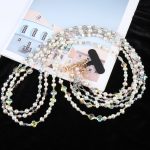 Telefon-Anti-Verlust-Halskette, Kunststoff-Diamant-Perlen-Umhängeband – Bild 2