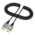 HDMI OD4.0 Federkabel, Länge: 0,5 m ~ 2,4 m, HDMI Type-A to HDMI Type-A, HDMI Type-A to HDMI Type-C, HDMI Type-A to HDMI Type-D