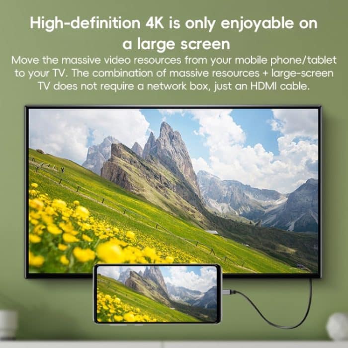 HDMI OD4.0 Federkabel, Länge: 0,5 m ~ 2,4 m, HDMI Type-A to HDMI Type-A, HDMI Type-A to HDMI Type-C, HDMI Type-A to HDMI Type-D – Bild 2