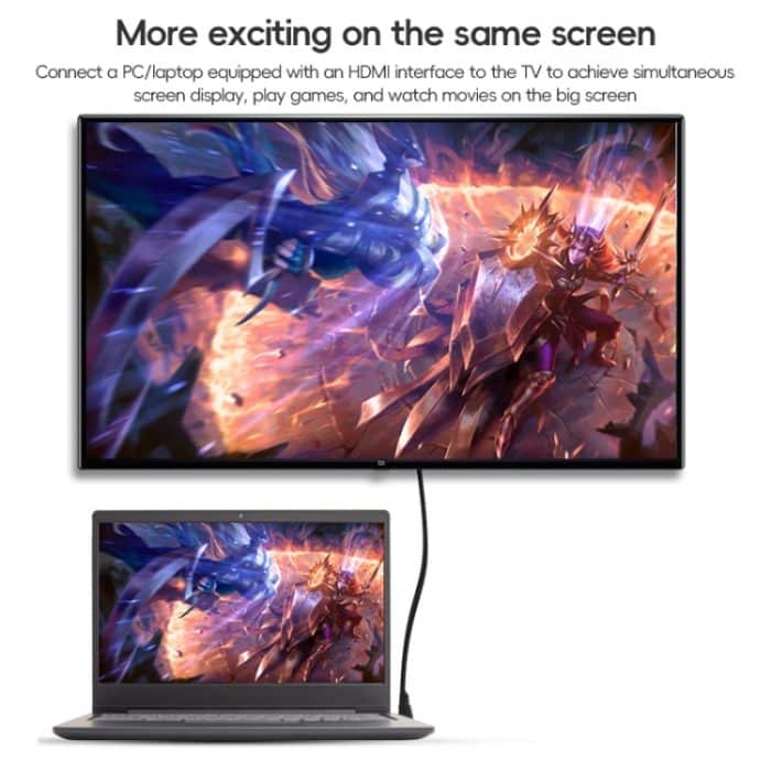 HDMI OD4.0 Federkabel, Länge: 0,5 m ~ 2,4 m, HDMI Type-A to HDMI Type-A, HDMI Type-A to HDMI Type-C, HDMI Type-A to HDMI Type-D – Bild 5