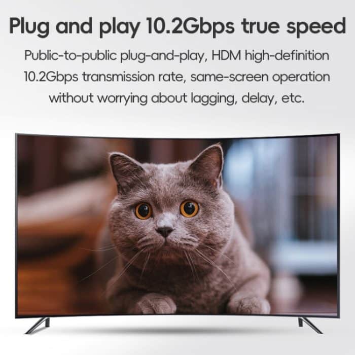 HDTV auf Micro-HDTV-Kniestück-Federkabel für DSLR-Kamera, HDTV to Micro HDTV – Bild 5