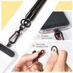 8 mm einfarbige, verstellbare Telefon-Anti-Verlust-Halskette, Nylon-Umhängeband – Bild 3