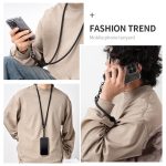 8 mm einfarbige, verstellbare Telefon-Anti-Verlust-Halskette, Nylon-Umhängeband – Bild 5