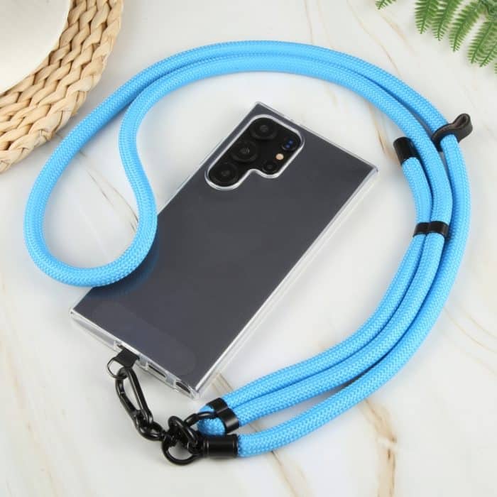 8 mm einfarbige, verstellbare Telefon-Anti-Verlust-Halskette, Nylon-Umhängeband – Bild 7
