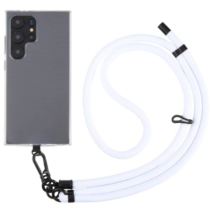 10 mm einfarbige, verstellbare Telefon-Anti-Verlust-Halskette, Nylon-Umhängeband – Bild 1