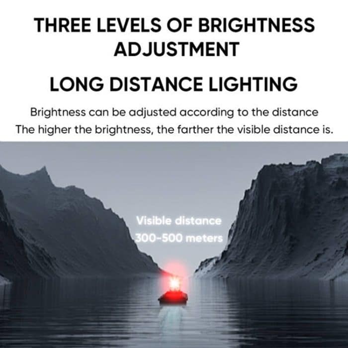 T1 Navigationslicht für Angelköder, Boot, IP67, wasserdicht – Bild 5