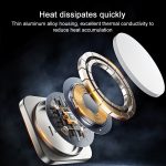 Momax Cm32 Q2 Mag Mount Metall magnetische kabellose Schnelllade-Autohalterung – Bild 6