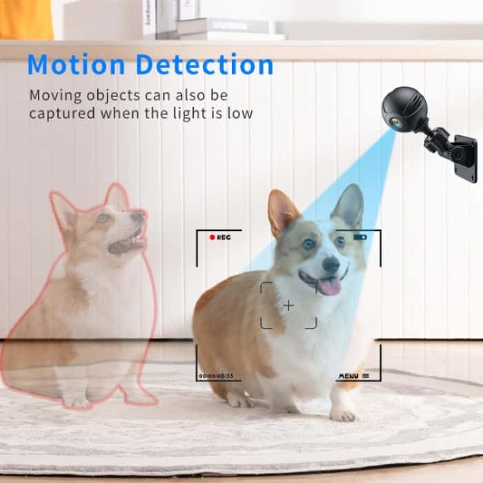 X3 Wireless Mini DV WiFi IP-Kamera, unterstützt Nachtsicht/Bewegungserkennung, X3 – Bild 7