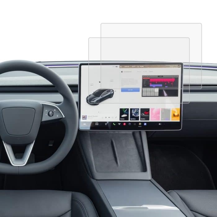 EDA006501001.jpg 2 Stück Auto-Navigator-Schutzfolie aus gehärtetem Glas, For Tesla Model 3 2024, For XIAOMI SU7 – Bild 1