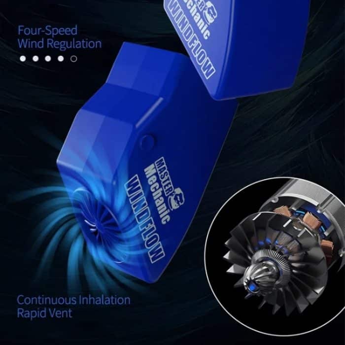 Mechanischer Windstrom, leistungsstarkes Mikroskop, Rauchinstrument – Bild 6