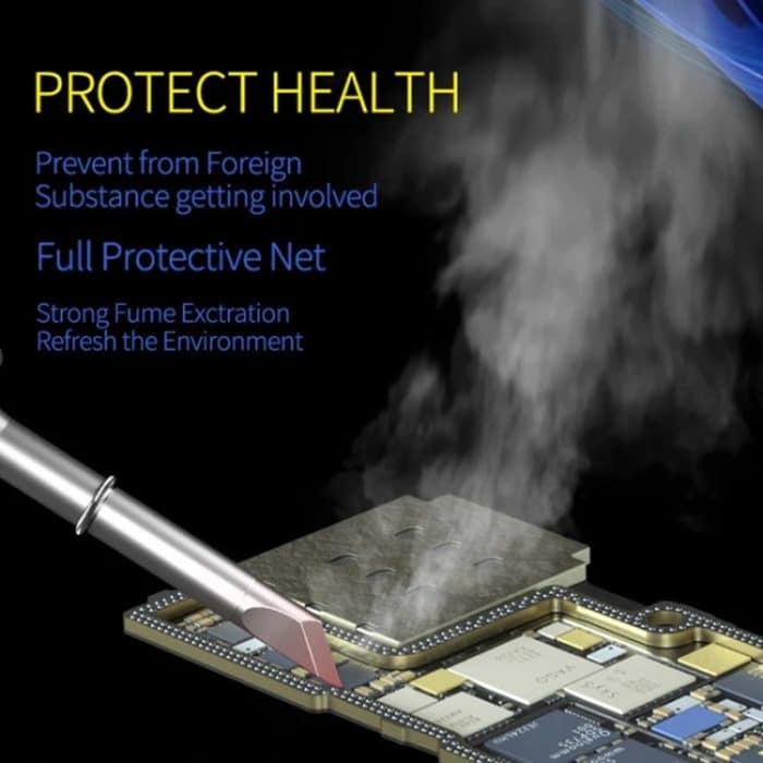 Mechanischer Windstrom, leistungsstarkes Mikroskop, Rauchinstrument – Bild 7
