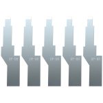 5 Stück Mijing DP-08 Bildschirmhalterklinge