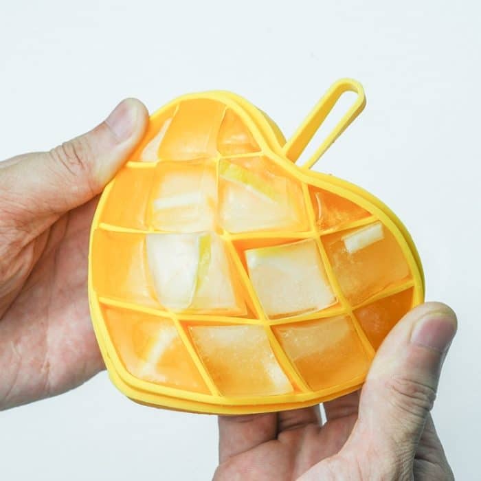 Silikonherzförmiges Eisschale mit Deckel – Bild 3