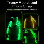 ROCK Multifunktionales, leuchtendes Handy-Umhängeband, Handgelenk-Lanyard – Bild 3