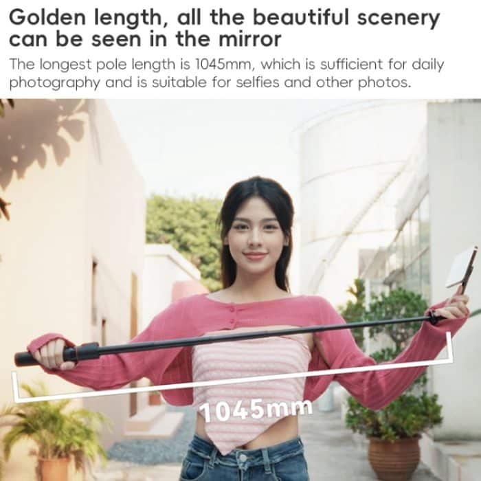 Yesido SF19 Magnetisches Handy-Stativ, Bluetooth-Fernbedienung, Selfie-Stick, SF19 – Bild 8