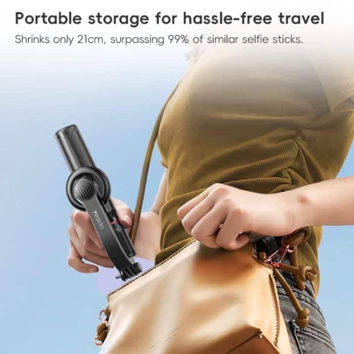 Yesido SF19 Magnetisches Handy-Stativ, Bluetooth-Fernbedienung, Selfie-Stick, SF19 – Bild 10