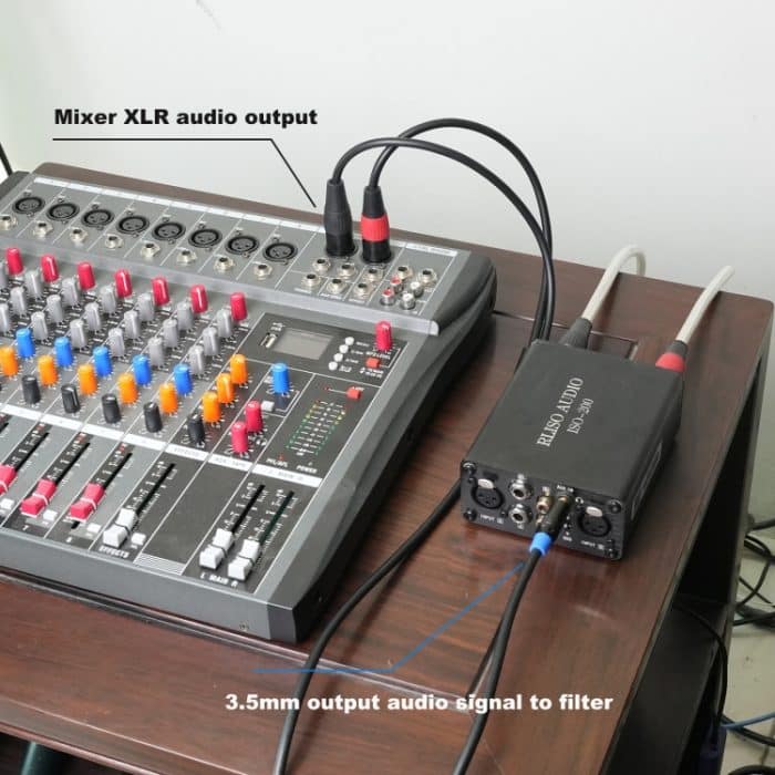 TC195BUXK107RE Audiokabel, 3,5-mm-Stecker auf Dual-XLR-3-polige Buchse, 1m, 2m, 3m – Bild 7