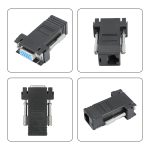 Adapter DB15 VGA-Buchse auf RJ45 8P-Buchse, VGA to RJ45 8P – Bild 4