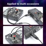 2020Y63 XLR-Buchse auf Dual 6,35 mm 1/4 TRS-Stecker Y-Typ Audiokabel, 1m, 2m, 3m – Bild 7