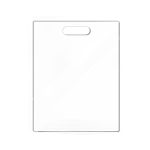 YX111 Schneidebrett aus Acryl für Obst und Gemüse mit Anti-Rutsch-Pad