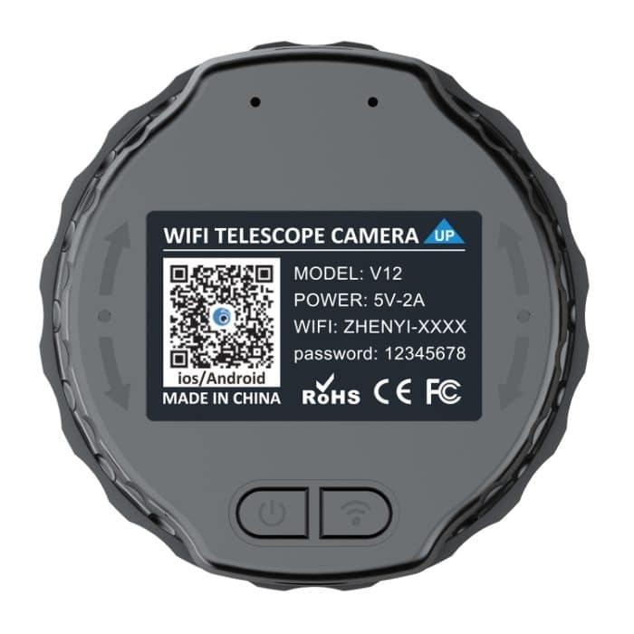 V12 2K WiFi HD Teleskop Okular Outdoor Tragbare Spiegelkamera, V12 – Bild 7