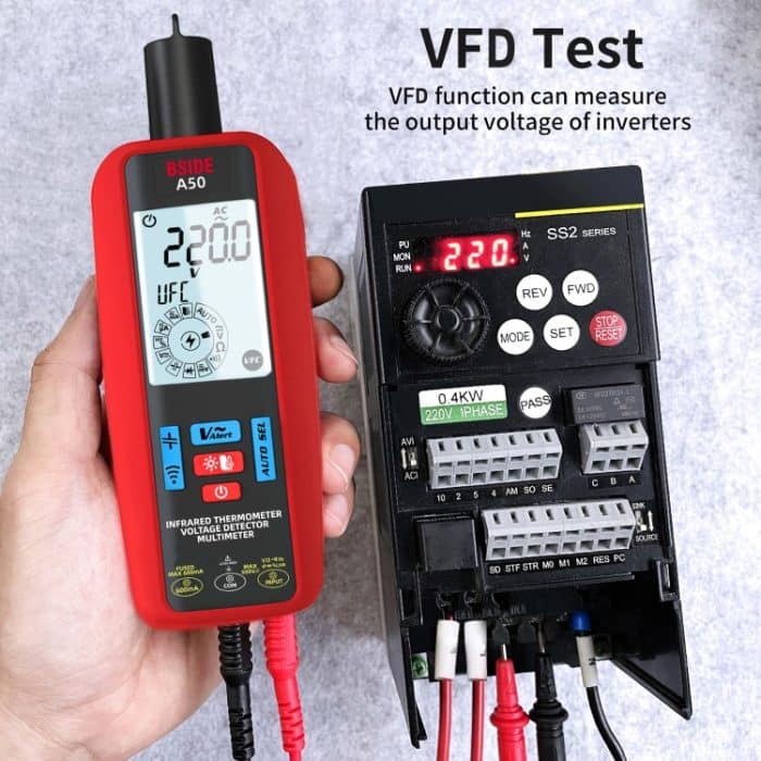 BSIDE A50 Infrarot-Temperaturtest-Digitalmultimeter – Bild 5