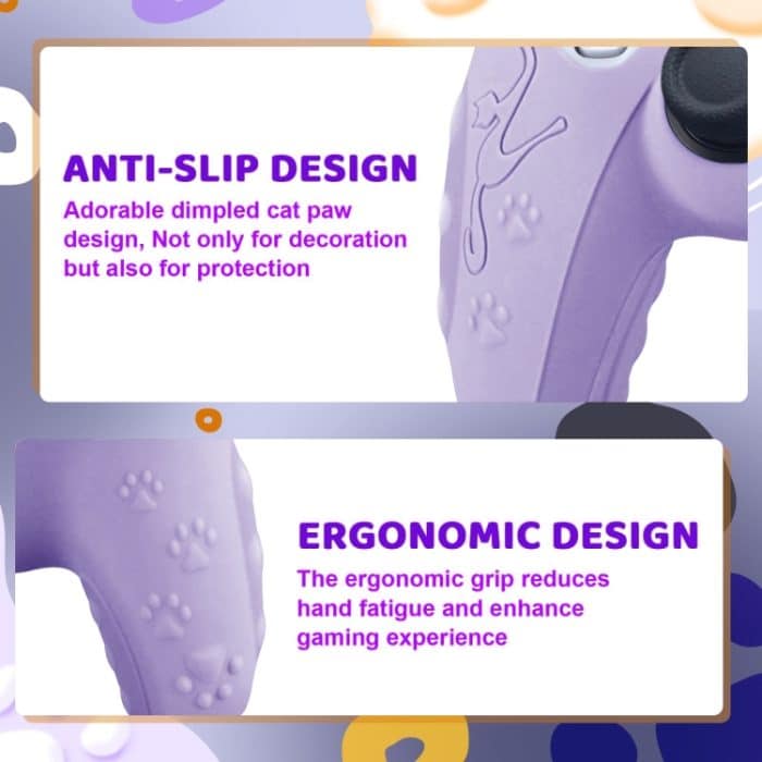Silikon-Schutzhülle für Gamepad in Katzenohrform, For Sony PS5 – Bild 5