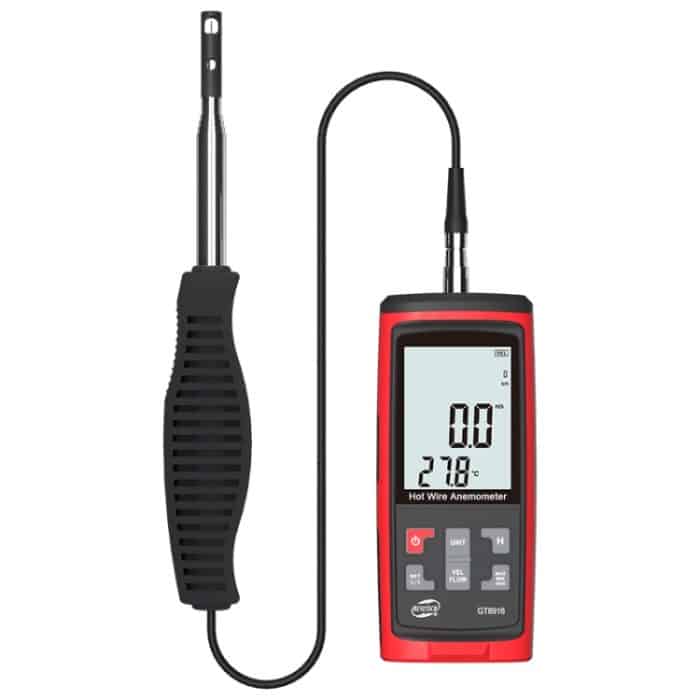 EDA0066112.jpg BENETECH GT8616 Tragbares digitales LCD-Heißdraht-Anemometer – Bild 1