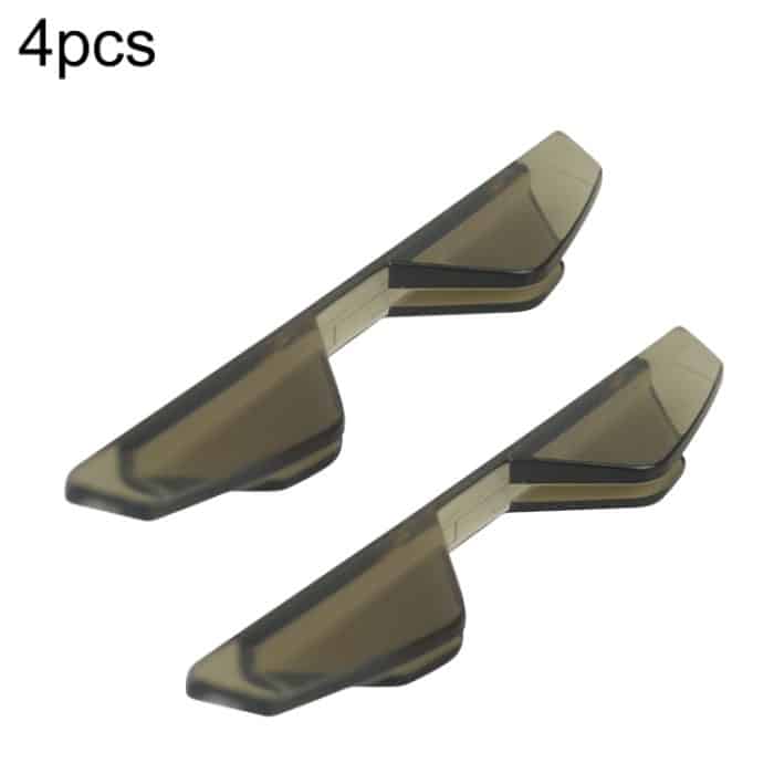 EDA006621101A.jpg 3R 3R-2107 Autotür Antikollisionsgummistreifen Unsichtbarer Schutz Anti-Kratz-Aufkleber, 3R-2107 (Transparent Black), 3R-2107 (Transparent) – Bild 1