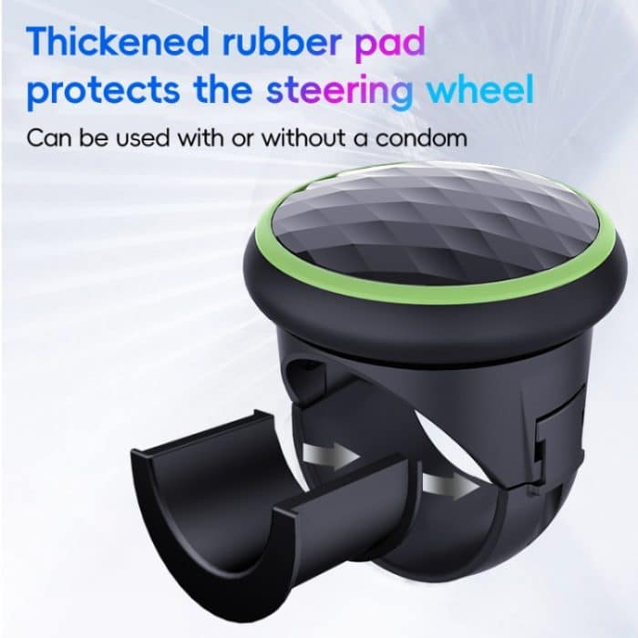 3R 3R-2253 Auto-Lenkrad-Booster-Ball Auto-Lenkrad-Power-Booster, 3R-2253 (Black), 3R-2253 (Black Green), 3R-2253 (Black Purple) – Bild 4