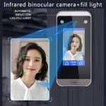 Realand F100 4,3 Zoll kapazitives Touchscreen-Fingerabdruck-Karten-Anwesenheitsgerät – Bild 3