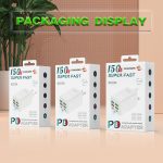 150 W 4 x USB + 2 x USB-C / Typ-C Multi-Port-Schnellladegerät, EU Plug, US Plug, UK Plug, AU Plug – Bild 6