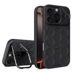 Lens Frame Holder MagSafe PC Hybrid TPU Phone Case, For iPhone 16 Pro Max, For iPhone 16 Pro, For iPhone 16 Plus, For iPhone 16