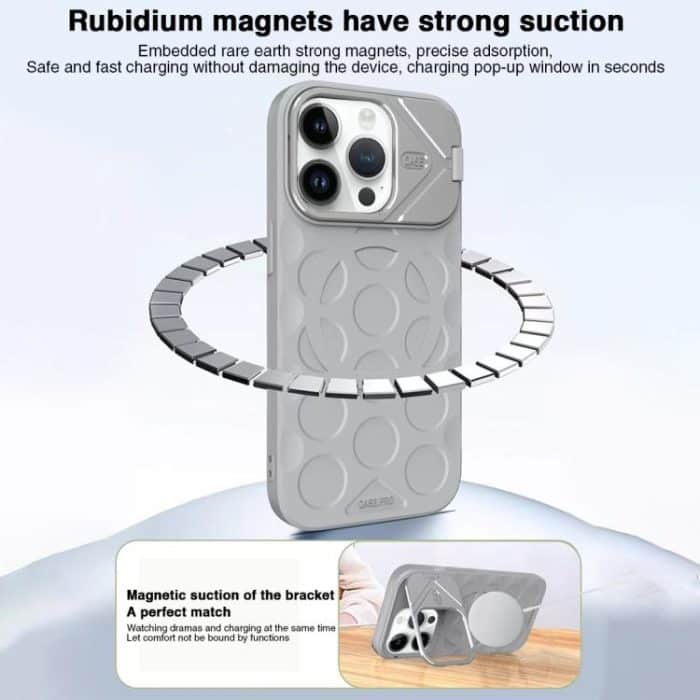 Lens Frame Holder MagSafe PC Hybrid TPU Phone Case, For iPhone 13 Pro Max, For iPhone 13 Pro, For iPhone 13, For iPhone 12 – Bild 4