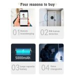 SY-37 4,3-Zoll-Farbbildschirm Graffiti versteckt 1080P WiFi Smart Cat Eye Video Türklingel, SY-37 – Bild 2