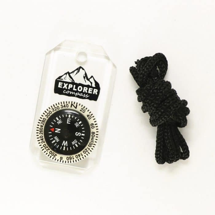 Nisa DC18-1A Kompass-Halskette aus Acryl – Bild 2