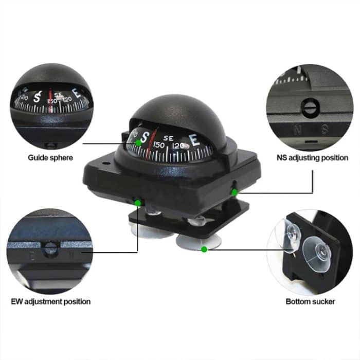 Nisa LC380 Auto-Kompasskugel, Autodekoration – Bild 4