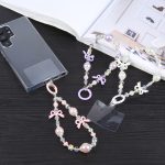 Handy Anti-Verlust Leuchtperlenkette Kurzes Schlüsselband – Bild 2