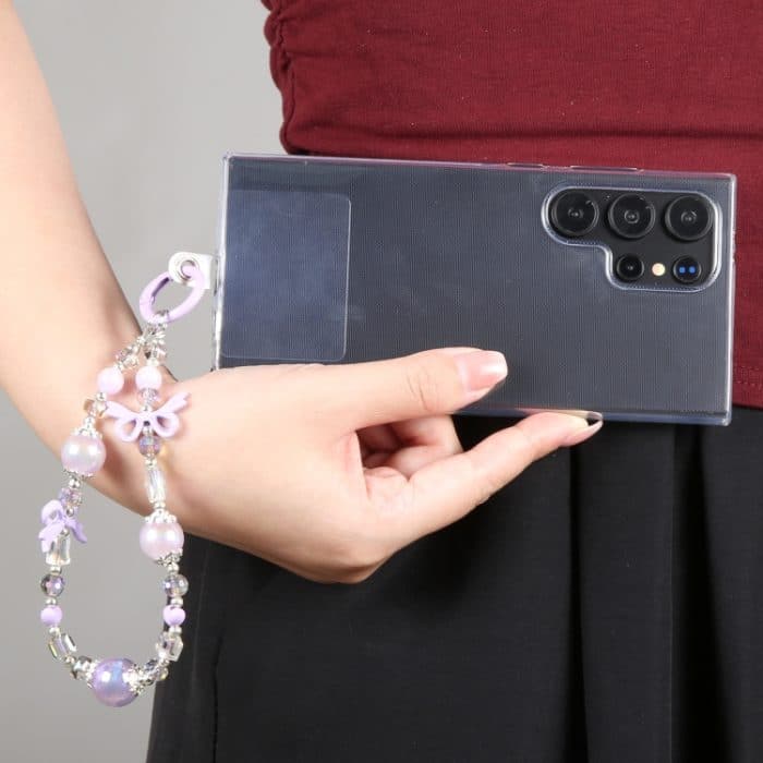 Handy Anti-Verlust Leuchtperlenkette Kurzes Schlüsselband – Bild 5