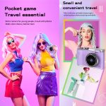 LK003 2,4 Zoll Doppelobjektiv 4K HD CCD Kamera Retro Kinderkamera, LK003 – Bild 3