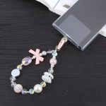 Handy Anti-Verlust Bowknot Diamond Ball Kurzes Schlüsselband – Bild 3