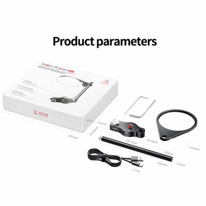 Mega-Idea Super IR Cam Mini-Mikroskop-Wärmebildkamera – Bild 2