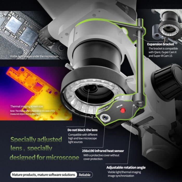 Mega-Idea Super IR Cam Mini-Mikroskop-Wärmebildkamera – Bild 5