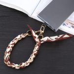 Handy Anti-Verlust Seidenschal Kurzes Schlüsselband – Bild 3