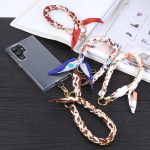 Handy Anti-Verlust Seidenschal Kurzes Schlüsselband – Bild 4